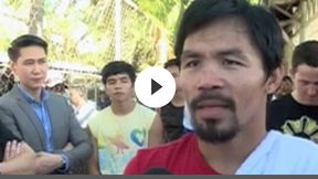 Manny Pacquiao: jestem szczęśliwy, bo powiedziałem prawdę