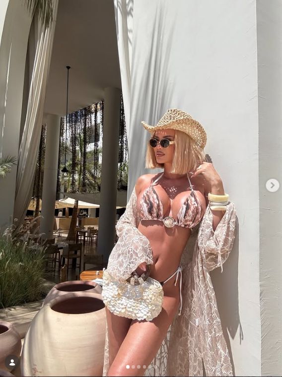 Izabela Macudzińska w bikini