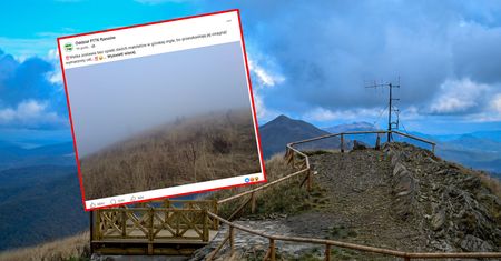 Płacz na szlaku w Bieszczadach. Turystka zostawiła dzieci