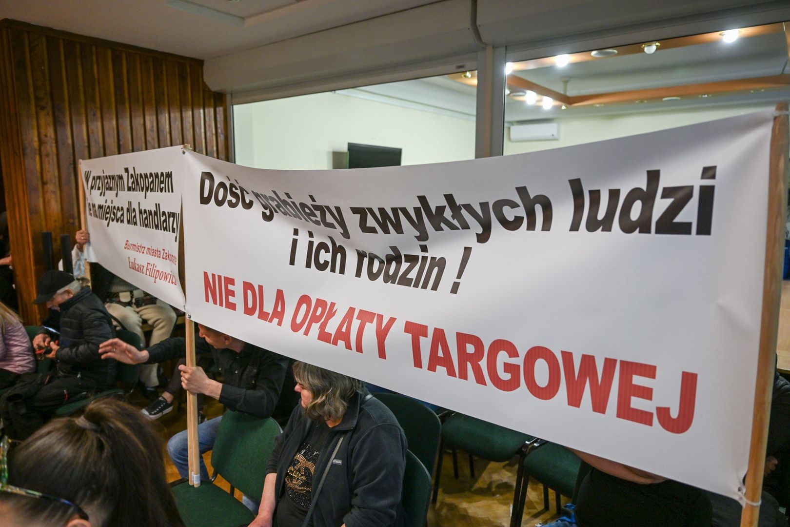 Protest w Zakopanem