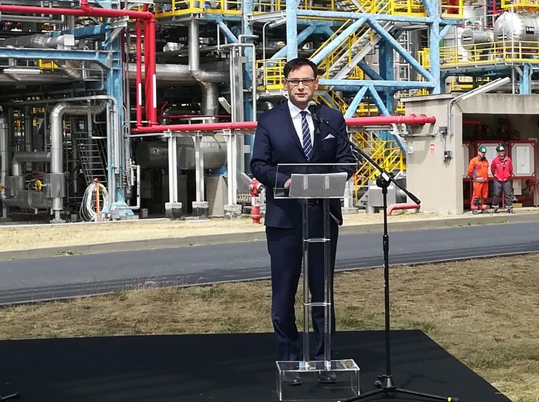 Daniel Obajtek zapewnia, że dzięki inwestycji Polska stanie się eksporterem produtów petrochemicznych