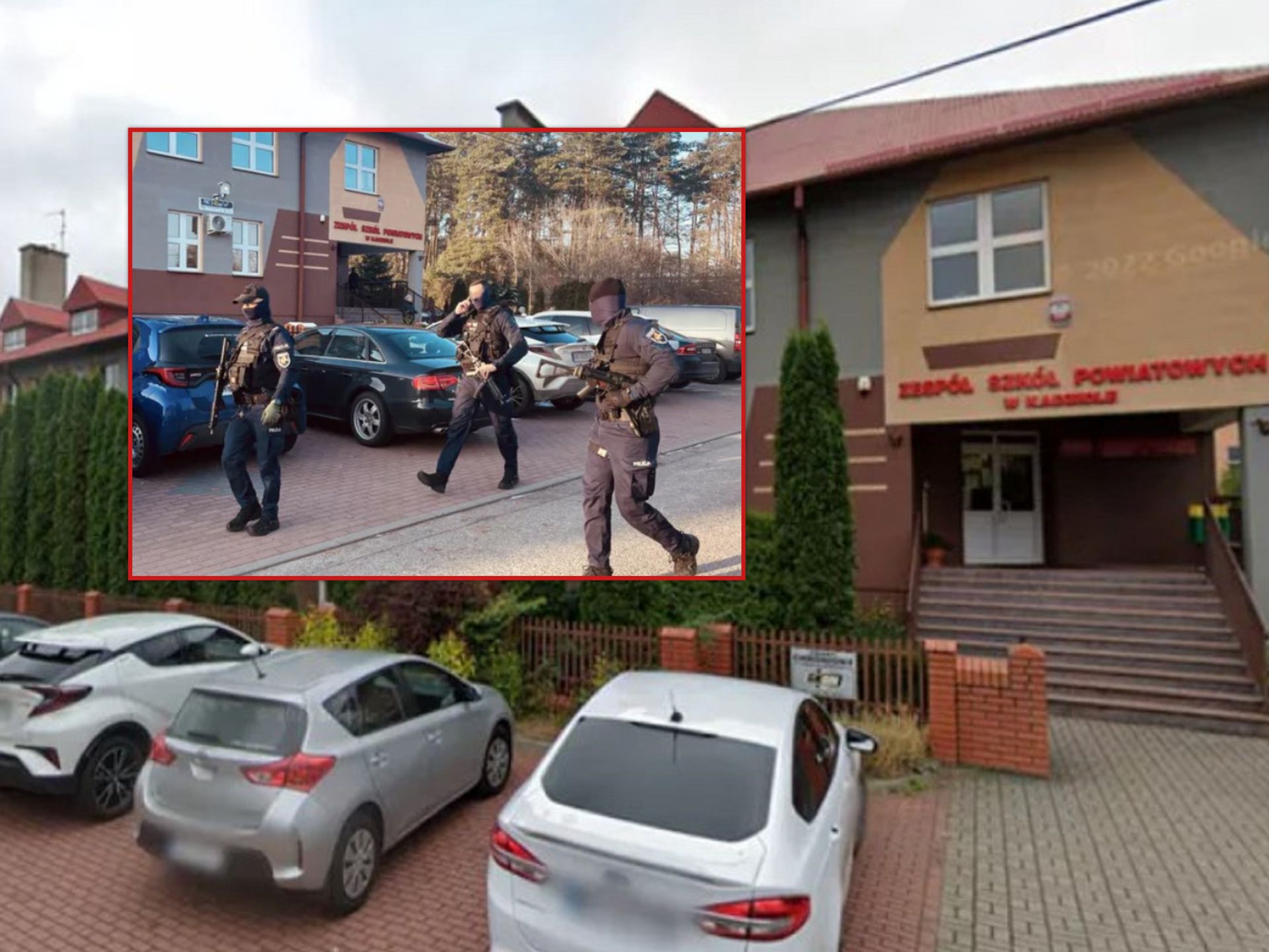 Policja szukała napastnika w Kadzidle koło Ostrołęki.