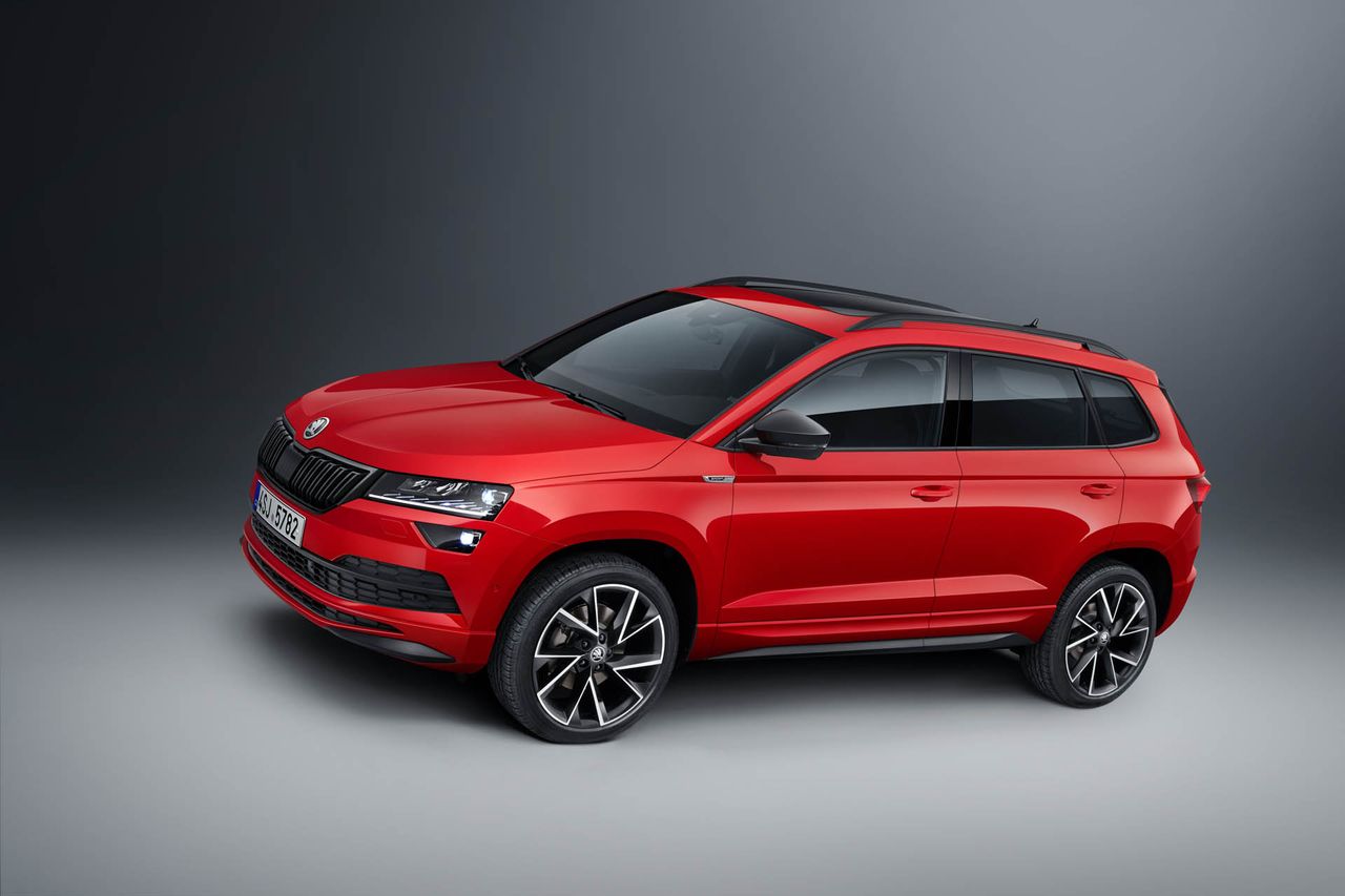 Škoda Karoq Sportline od 114 250 zł. Najmocniejsze jednostki pojawią się później