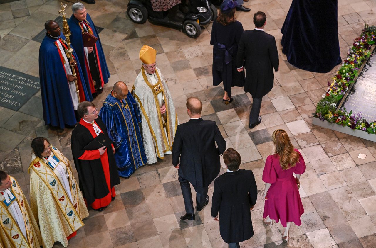 Książę Harry podczas koronacji (fot. GettyImages)