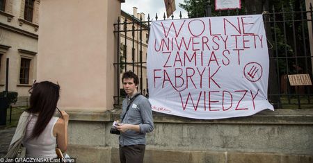 Minister nauki nie spotka się z protestującymi. "Dyktat promila studentów"