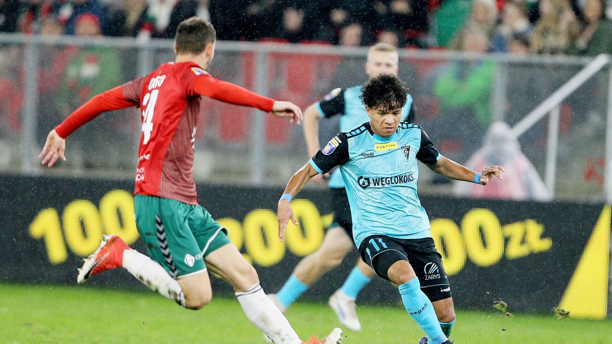 PAP / Zbigniew Meissner / Mecz PKO Ekstraklasy: Zagłębie Sosnowiec - Górnik Zabrze