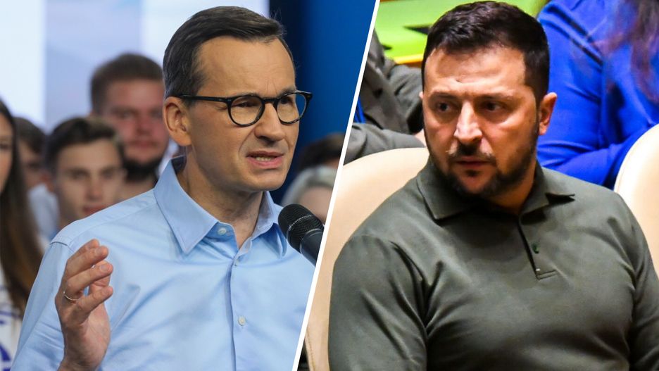 Mateusz Morawiecki i Wołodymyr Zełenski