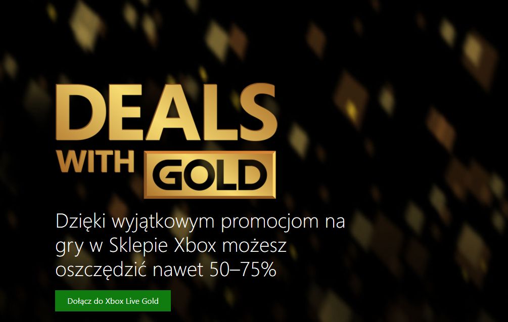 Gry Xbox do 75 procent taniej z Deals with Gold #prasówka