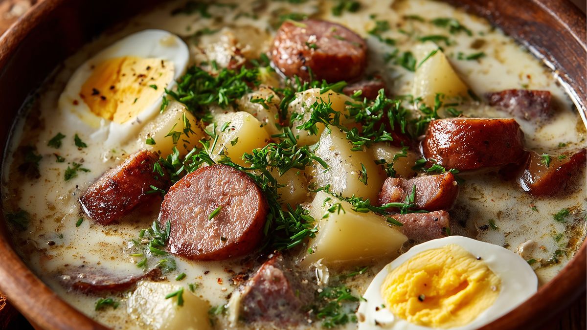 Pyszny żurek z aromatycznym dodatkiem