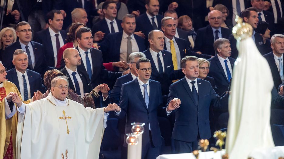 Ksiądz ostro skomentował zachowanie  rządzących. 
