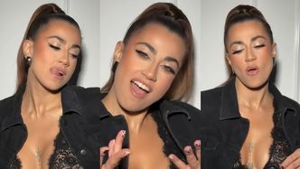 Maja Hyży w koronkowym gorsecie eksponuje NOWY BIUST, robiąc trend z TikToka (WIDEO)