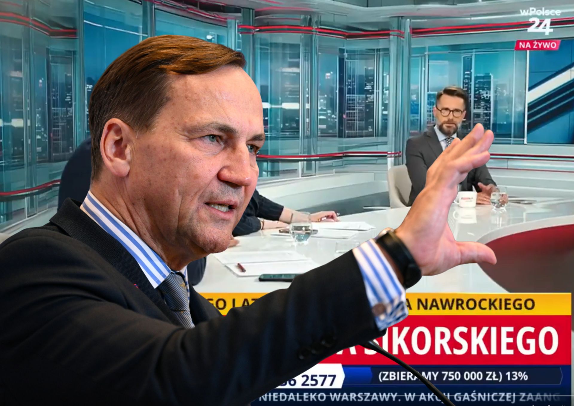 Tak wPolsce zareagowało na słowa Sikorskiego. Fogiel: "Zmroziło mnie"