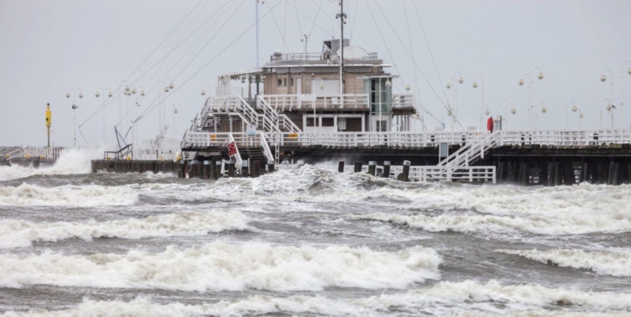 Sopot: Silny wiatr nadciąga. IMGW ostrzega – możliwe utrudnienia i szkody