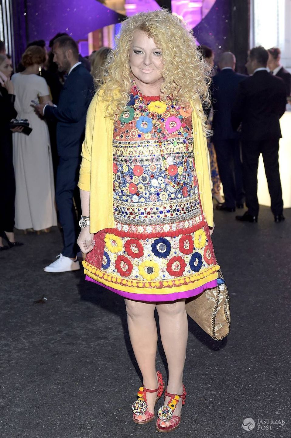 Sukienka: Dolce&Gabbana. Magda Gessler, Samochód Roku Playboya 2016 (fot. AKPA)