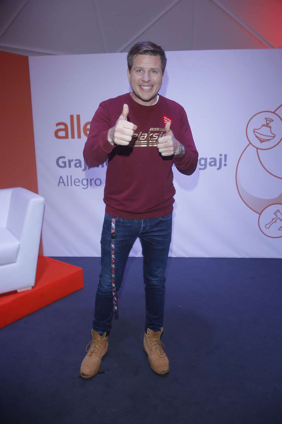 Filip Chajzer - finał WOŚP 2019 w Warszawie