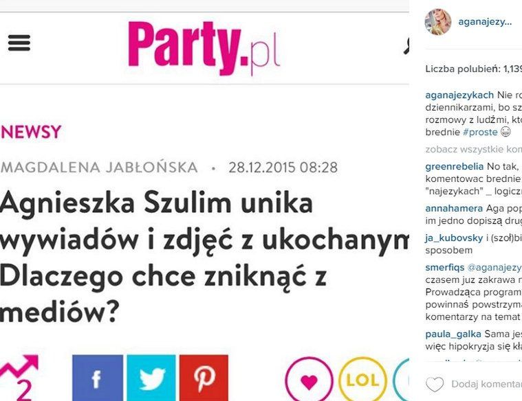 Agnieszka Szulim Party.pl