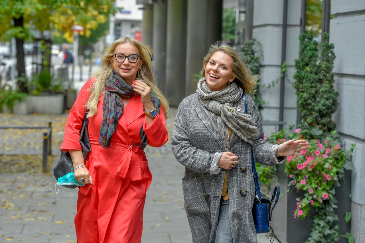 Aleksandra Kwaśniewska i Marzena Rogalska w Dzień Dobry TVN