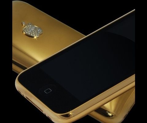 iPhone cały ze złota. W sam raz na komunię
