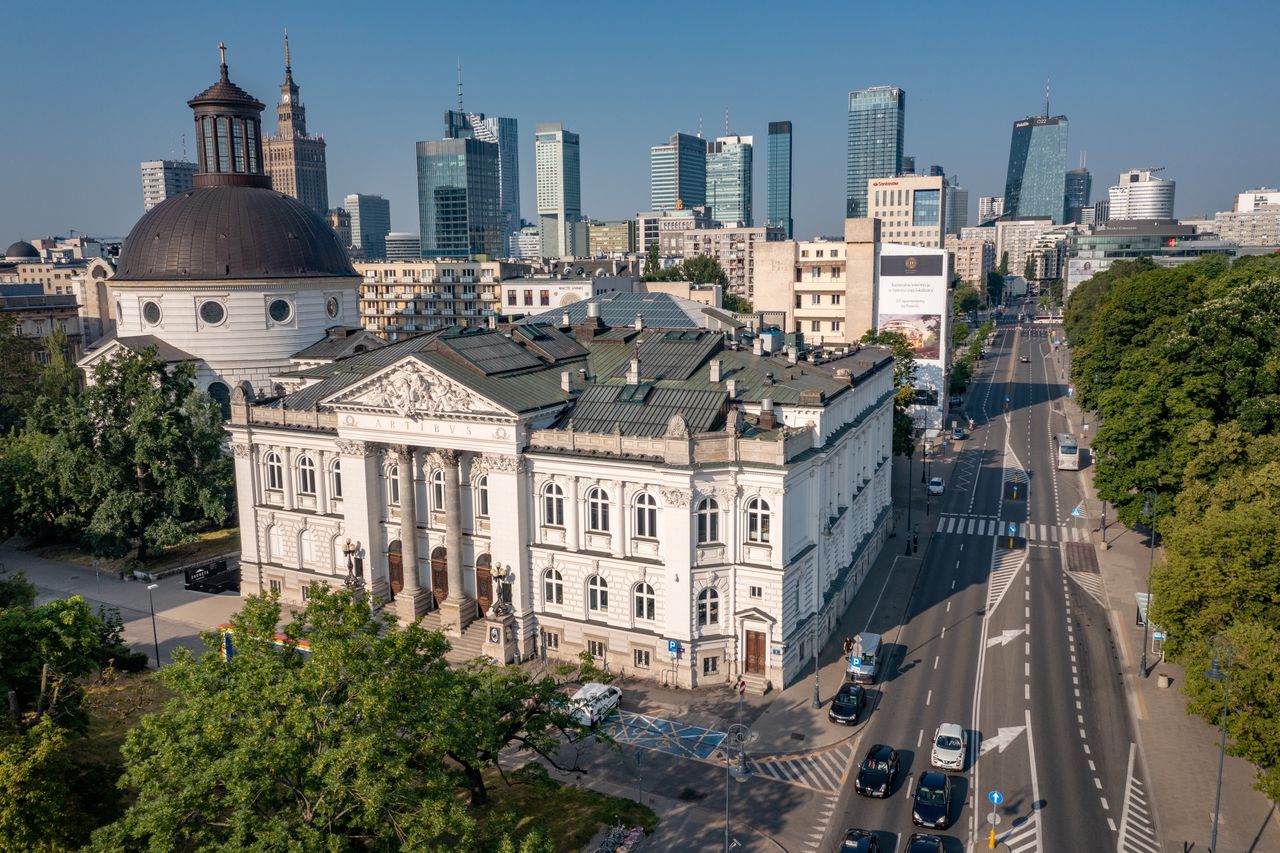 Budynek Narodowej Galerii Sztuki Zachęta w Warszawie, źródło: MFiPR