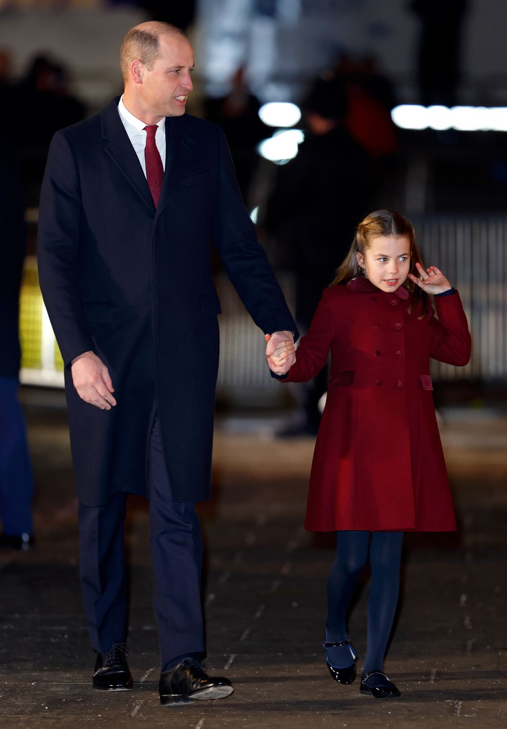 Książę William i księżniczka Charlotte