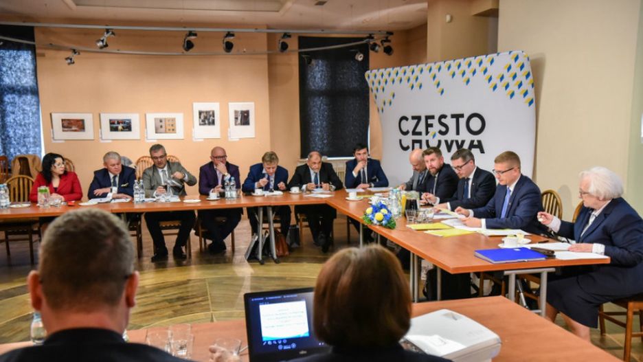 Posiedzenie ŚlZGiP odbyło się w częstochowskim ratuszu.