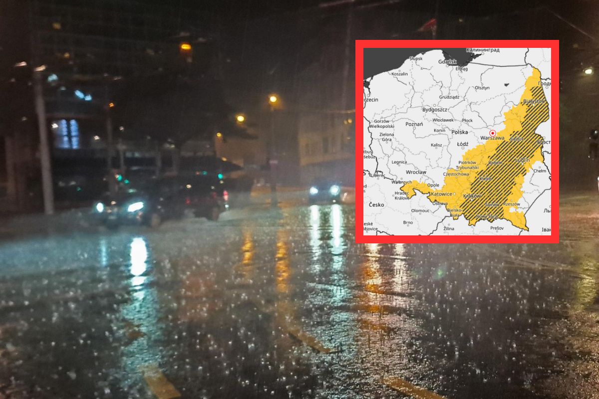 Synoptycy ostrzegają przed opadami i burzami