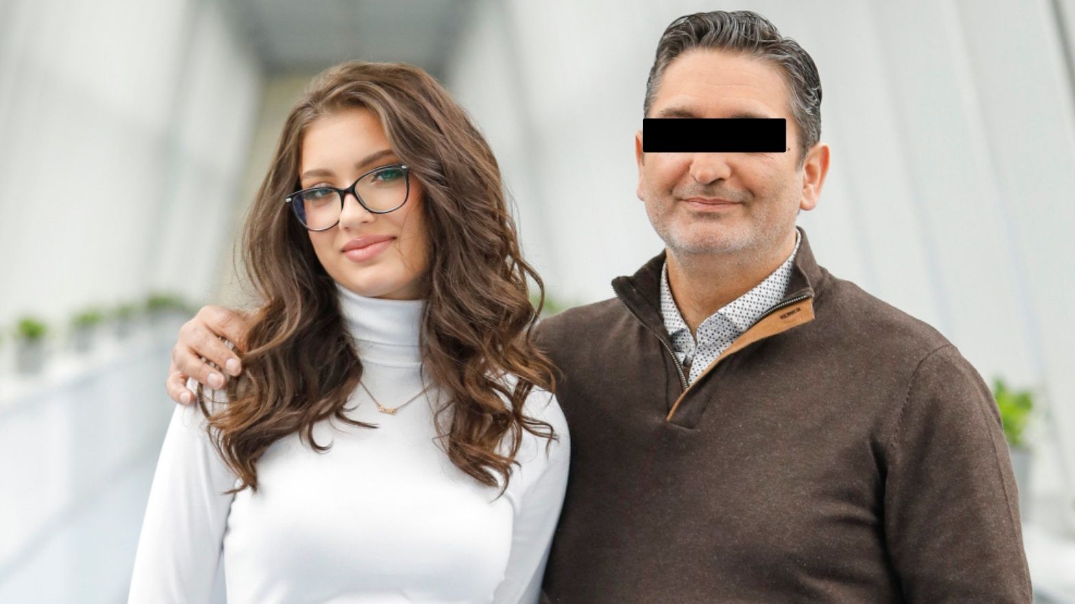 Viki Gabor z ojcem Dariuszem G.