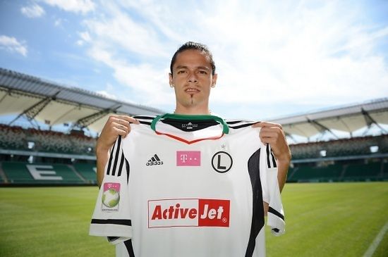 Jorge Salinas - nowy zawodnik Legii / fot. M.Kostrzewa - legia.com