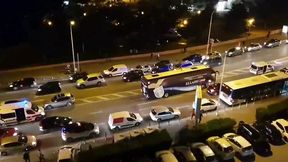 Liga Europy: autokar z piłkarzami Lazio zaatakowany w Marsylii przez pseudokibiców