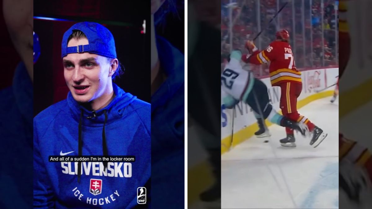 Martin Pospisil w barwach Słowacji / Martin Pospisil w NHL