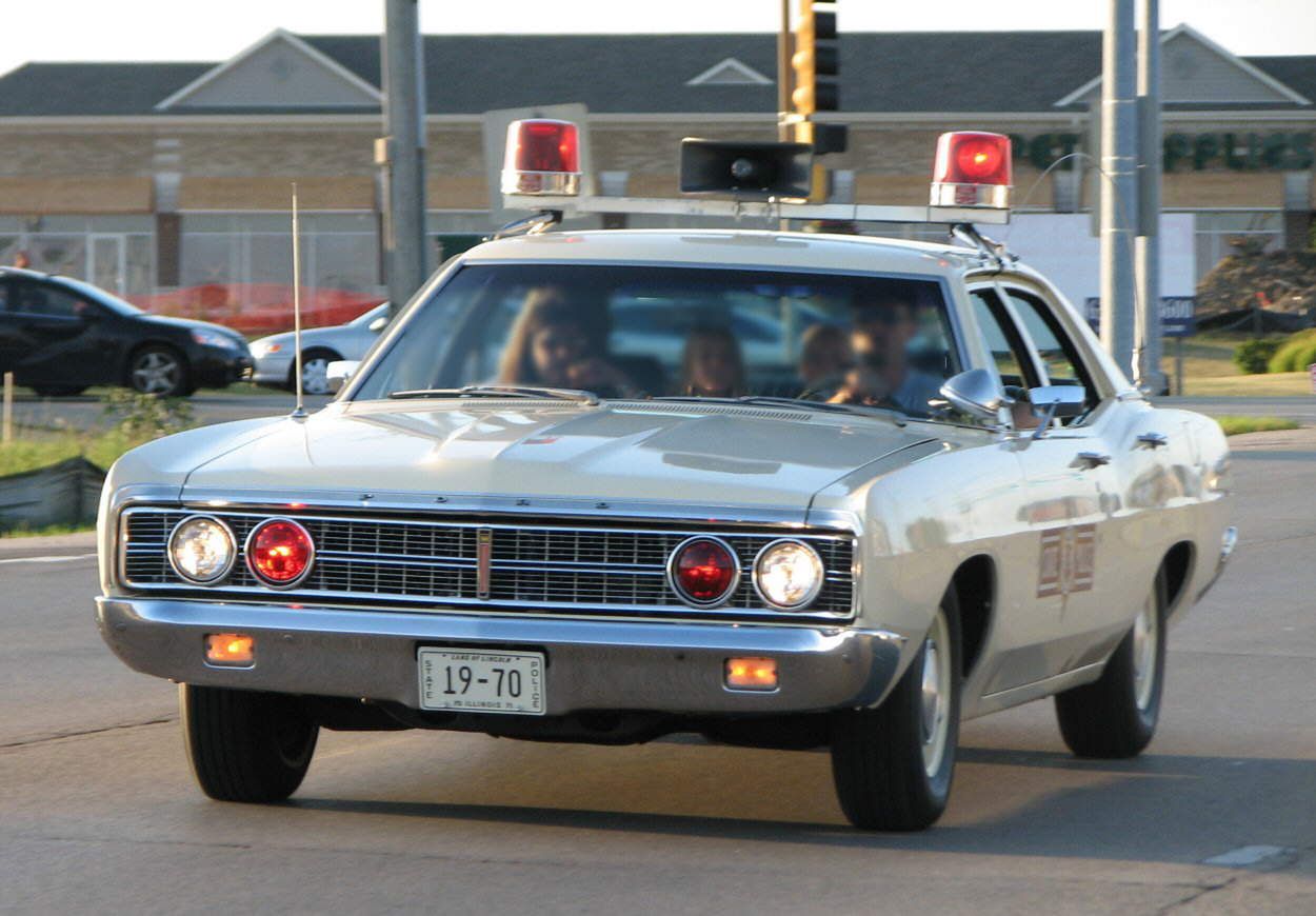 1970 Ford Custom Illinois State Police