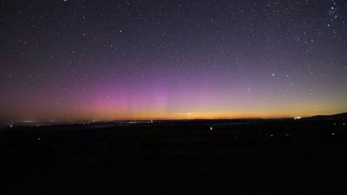 Fotografka uchwyciła rzadką zorzę polarną. Rozciągała się aż do Anglii 1