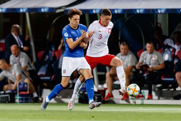 Federico Chiesa i Kamil Pestka fot. getty images/TF-Images