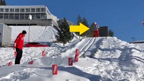 "Rekordowy lot". Zobacz, co zrobił trener polskich skoczków