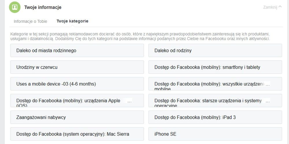 Sprawdź, jakie dane udostępniasz na Facebooku. Wie o tobie więcej, niż sądzisz 4