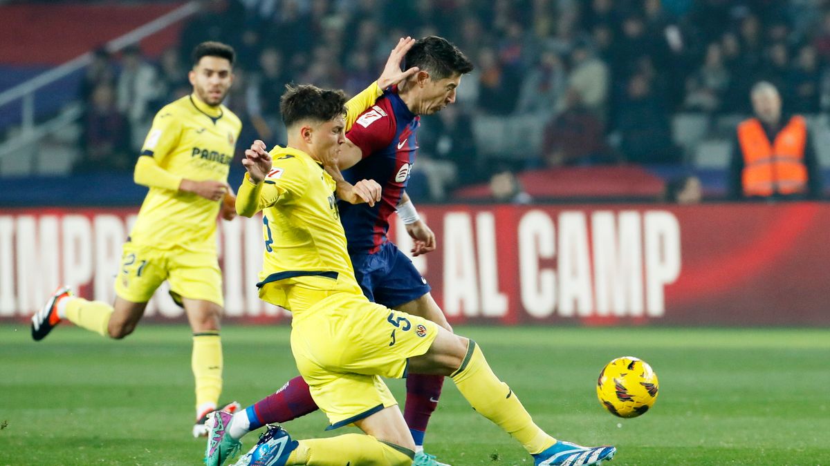 Robert Lewandowski w meczu z Villarrealem szczęśliwą asystę