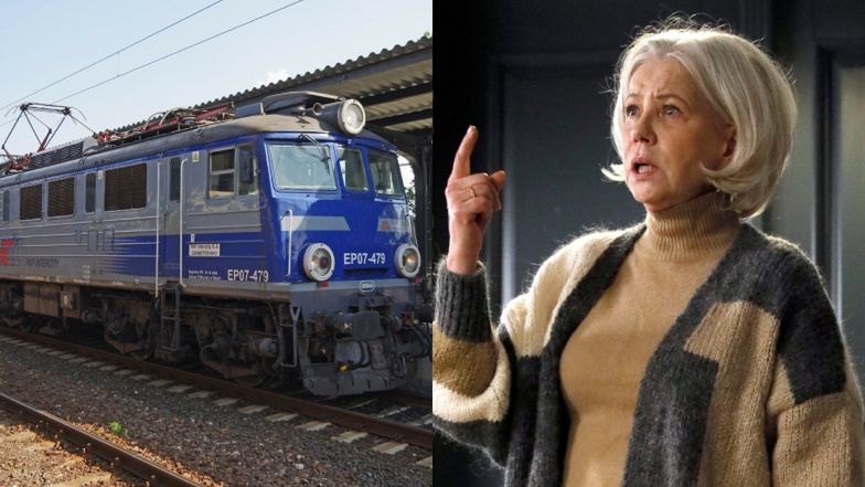 Małgorzata Zajączkowska narzeka na uciążliwego współpasażera
