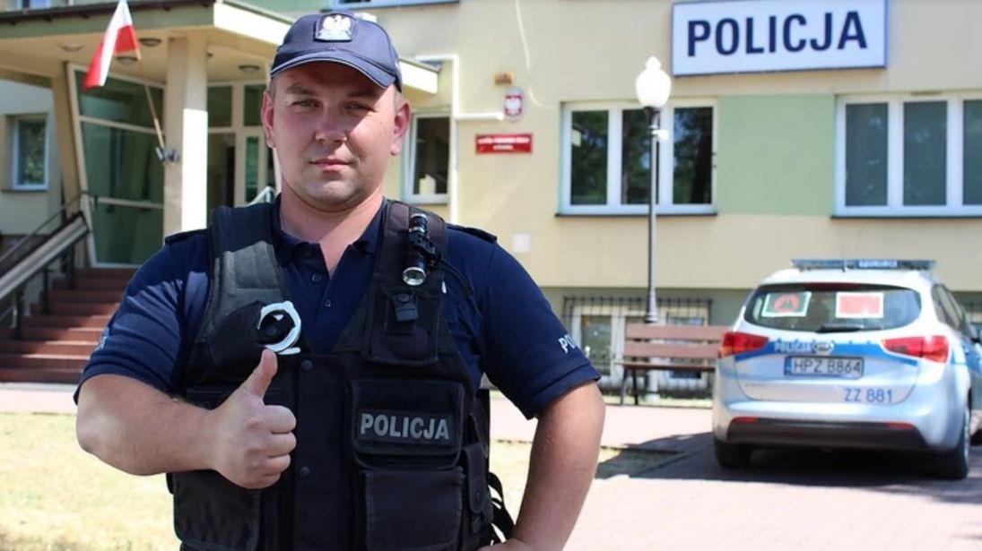 policjant policja dziennadawkadobregonewsa