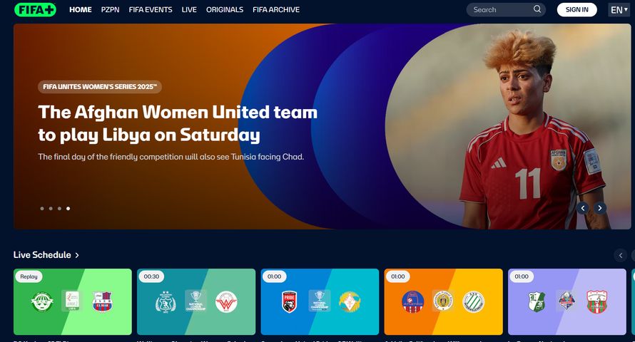 DAZN znów uruchomi darmową platformę FIFA+. Także w Polsce