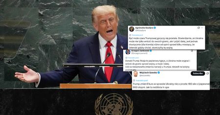W sieci wrze po ostrych słowach Trumpa. "Zmienił kurs o 900 stopni"