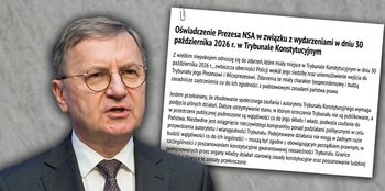 Prezes NSA zabrał głos ws. Trybunału Konstytucyjnego. "Granice zostały przekroczone"