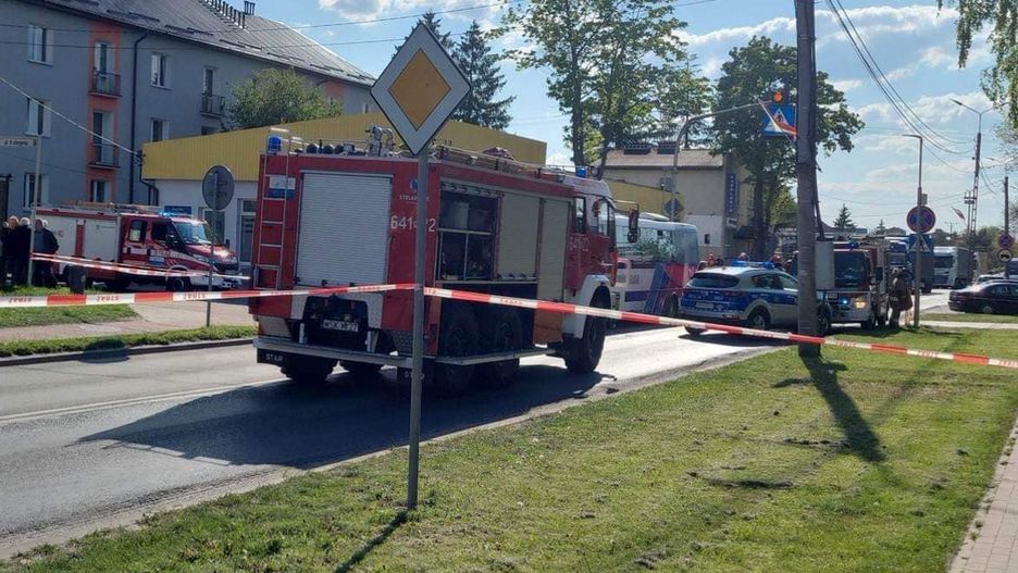 Wypadek w Sokołowie Podlaskim