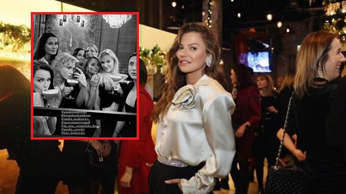 Anna Lewandowska świętowała Nowy Rok z przyjaciółkami