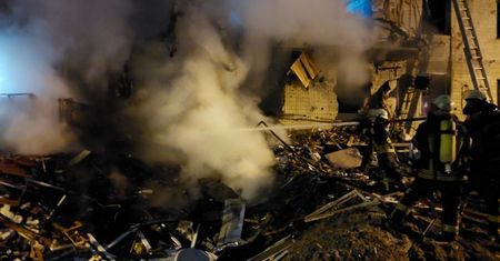 Wojna na Ukrainie. Kijów pod ciężkim ostrzałem rakietowym