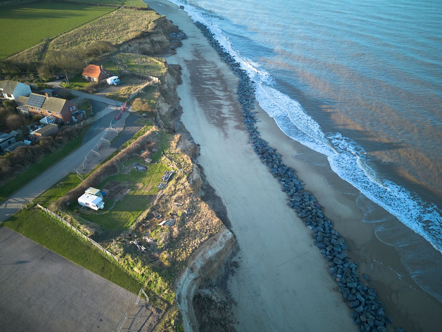 Happisburgh zabiera morze