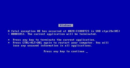 Windowsa XP przed WannaCry uchronił... niebieski ekran śmierci
