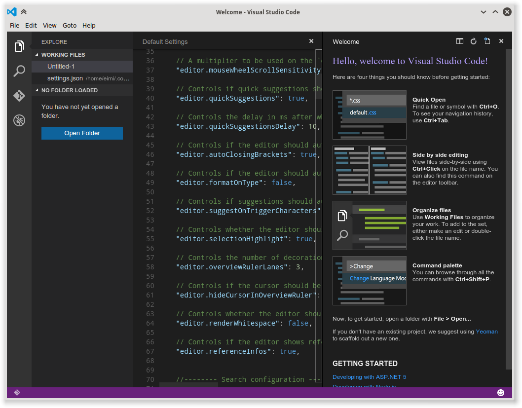 Takie mamy czasy: logo Visual Studio w linuksowym okienku