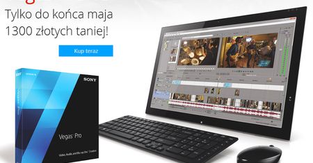 Do końca maja najnowszy Vegas Pro 13 za pół ceny