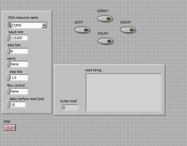 STM32F4DISCOVERY: USB-OTG i Labview