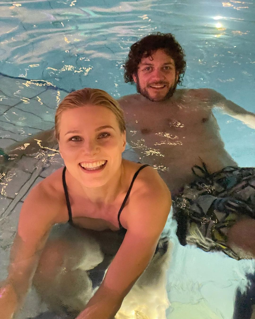 Anna Głogowska na randce z partnerem